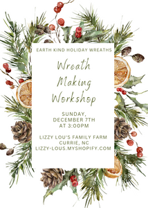 Earth Kind Holiday Wreaths