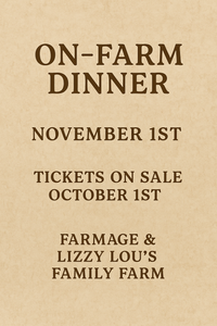 On Farm Dinner